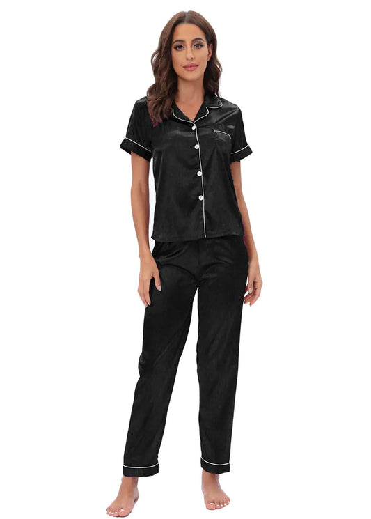 Luxe Satin Silk Women's Pajama Set